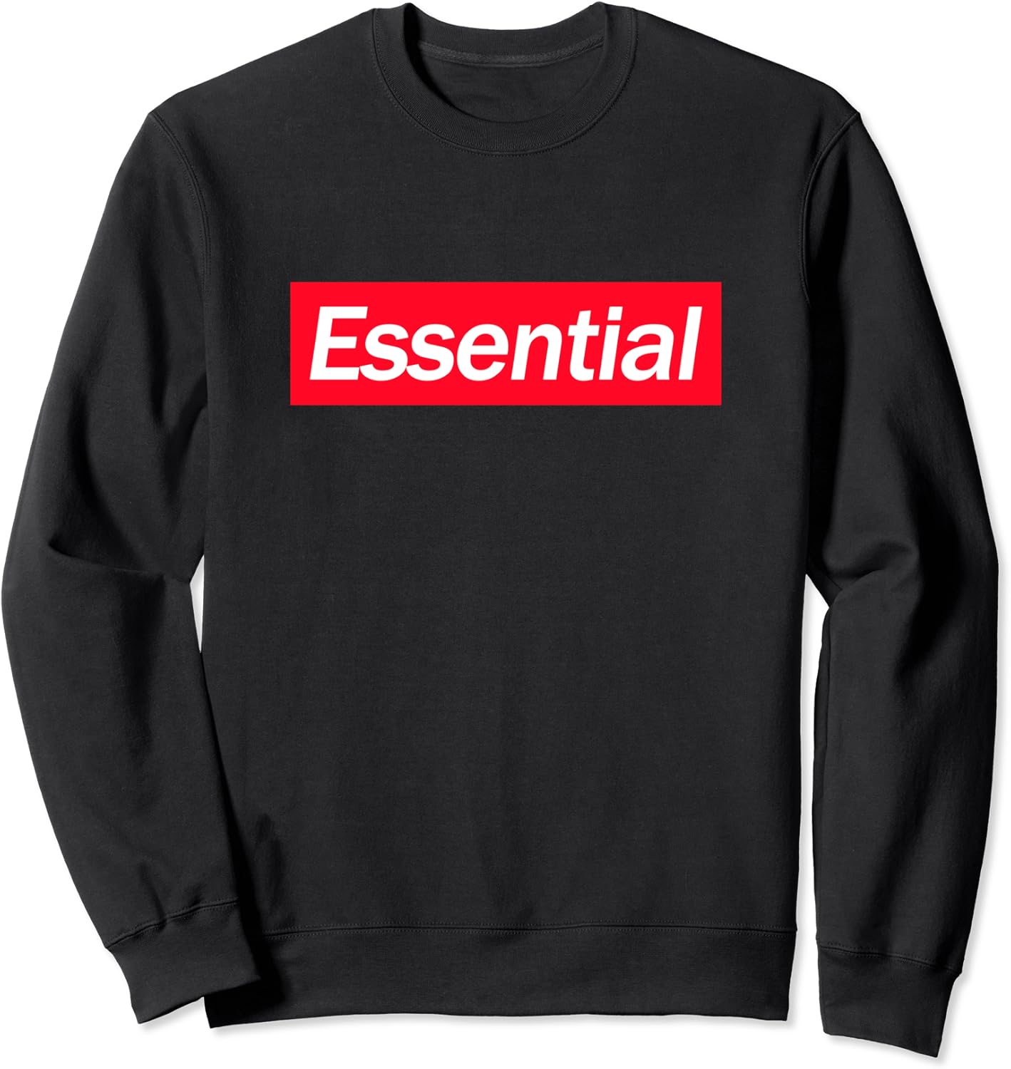 Essential Sweatshirt Amazon.co.uk Fashion